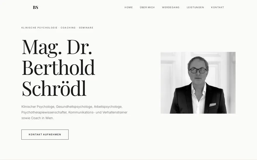 Dr. Berthold Schrödl